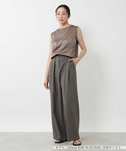 NEMIKA / ネミカ シャツ・ブラウス | ノースリーブブラウス【NEMIKA】 | 詳細10