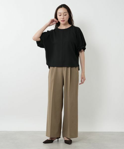 NEMIKA / ネミカ シャツ・ブラウス | タックスリーブブラウス【NEMIKA】 | 詳細4