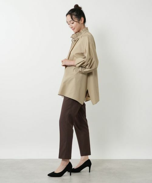 NEMIKA / ネミカ シャツ・ブラウス | フリルネックボリュームスリーブブラウス【NEMIKA】 | 詳細11