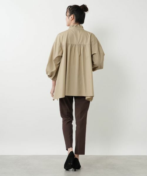 NEMIKA / ネミカ シャツ・ブラウス | フリルネックボリュームスリーブブラウス【NEMIKA】 | 詳細12