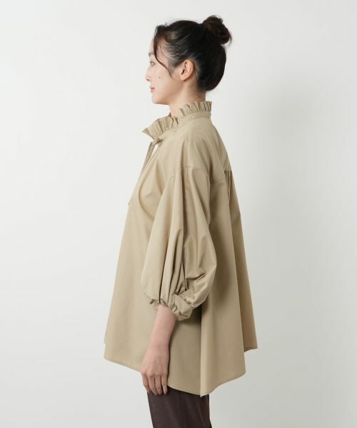 NEMIKA / ネミカ シャツ・ブラウス | フリルネックボリュームスリーブブラウス【NEMIKA】 | 詳細14