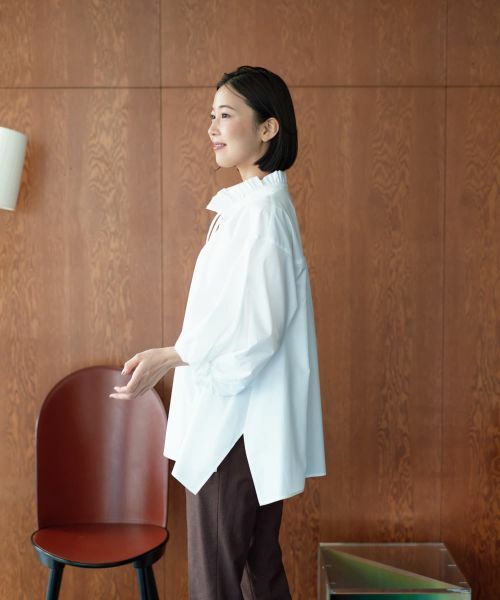 NEMIKA / ネミカ シャツ・ブラウス | フリルネックボリュームスリーブブラウス【NEMIKA】 | 詳細24