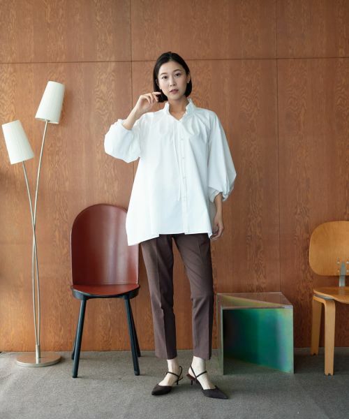 NEMIKA / ネミカ シャツ・ブラウス | フリルネックボリュームスリーブブラウス【NEMIKA】 | 詳細26