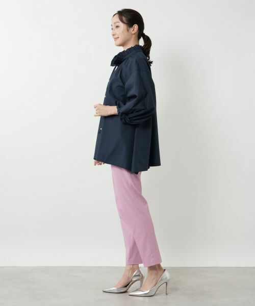 NEMIKA / ネミカ シャツ・ブラウス | フリルネックボリュームスリーブブラウス【NEMIKA】 | 詳細5