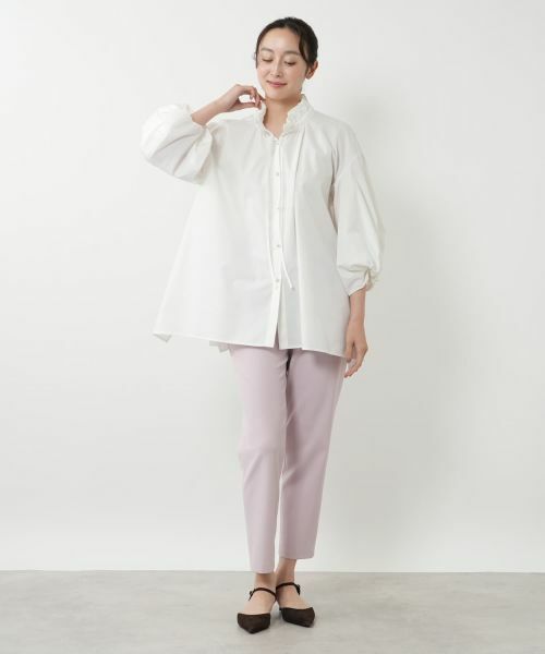 NEMIKA / ネミカ シャツ・ブラウス | フリルネックボリュームスリーブブラウス【NEMIKA】 | 詳細7