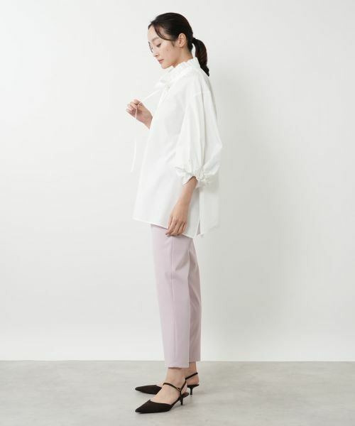 NEMIKA / ネミカ シャツ・ブラウス | フリルネックボリュームスリーブブラウス【NEMIKA】 | 詳細8