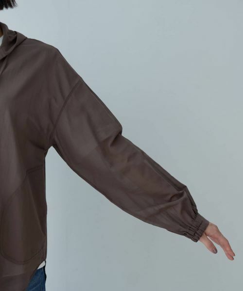 NEMIKA / ネミカ シャツ・ブラウス | フーディーブラウス【NEMIKA】 | 詳細10