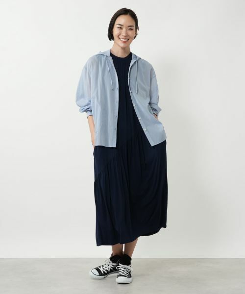 NEMIKA / ネミカ シャツ・ブラウス | フーディーブラウス【NEMIKA】 | 詳細13