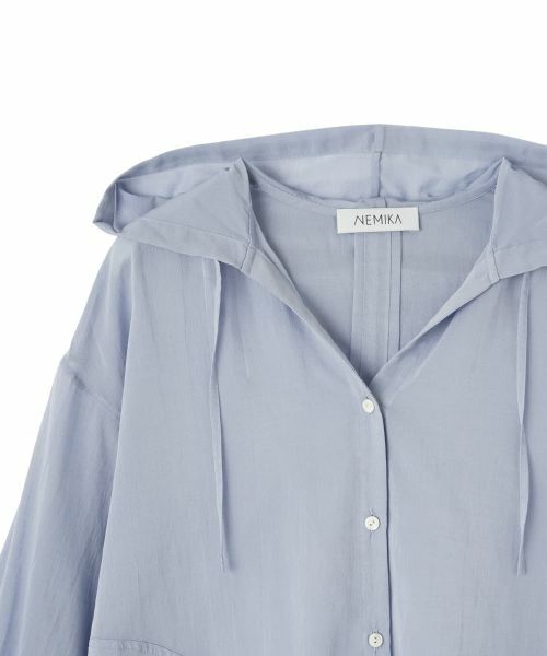 NEMIKA / ネミカ シャツ・ブラウス | フーディーブラウス【NEMIKA】 | 詳細23