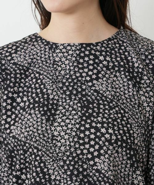 NEMIKA / ネミカ シャツ・ブラウス | フラワープリントブラウス【NEMIKA】 | 詳細10