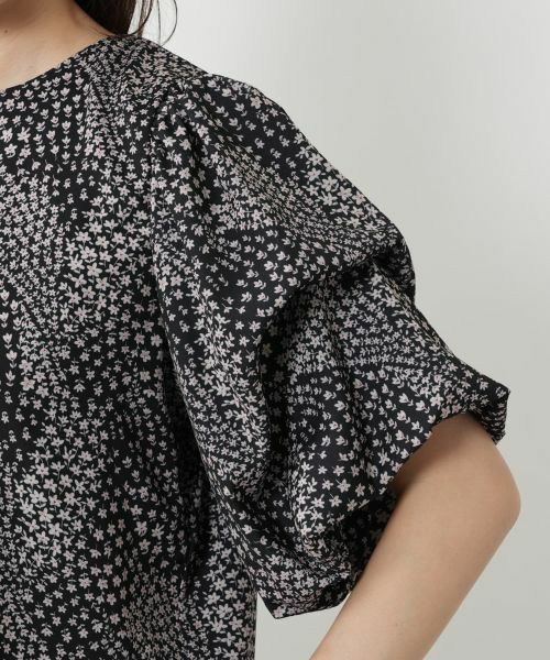 NEMIKA / ネミカ シャツ・ブラウス | フラワープリントブラウス【NEMIKA】 | 詳細12