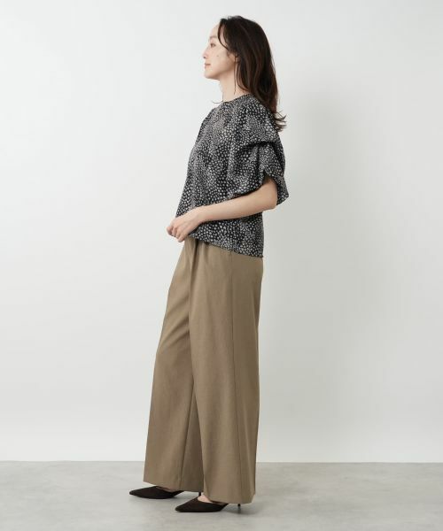 NEMIKA / ネミカ シャツ・ブラウス | フラワープリントブラウス【NEMIKA】 | 詳細5