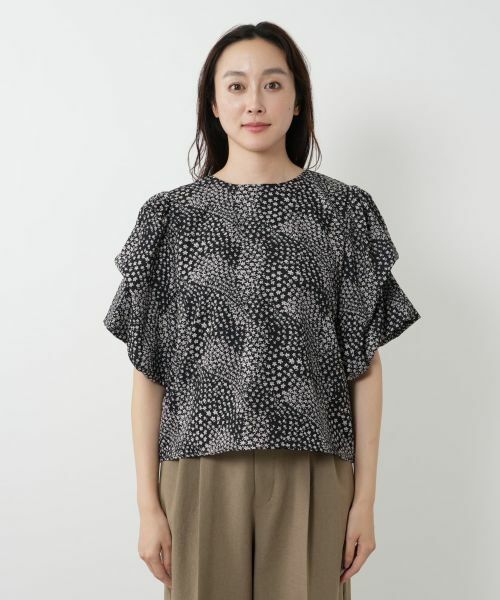 NEMIKA / ネミカ シャツ・ブラウス | フラワープリントブラウス【NEMIKA】 | 詳細7