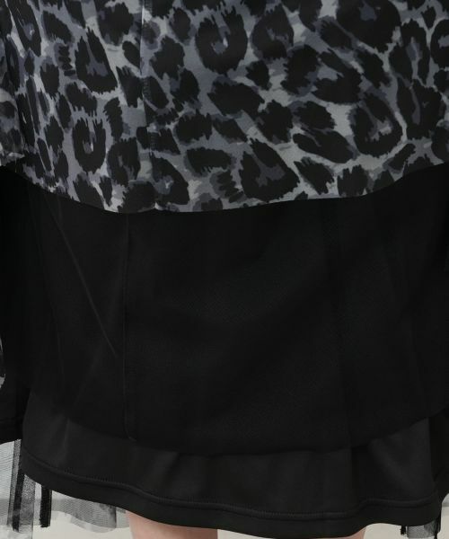 NEMIKA / ネミカ ミニ・ひざ丈スカート | プリントチュールロングスカート【NEMIKA】 | 詳細12