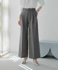 NEMIKA / ネミカ その他パンツ | センタープレスワイドパンツ【NEMIKA】