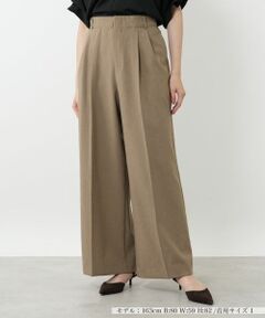 NEMIKA / ネミカ その他パンツ | センタープレスワイドパンツ【NEMIKA】