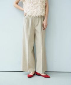 NEMIKA / ネミカ その他パンツ | センタープレスワイドパンツ【NEMIKA】