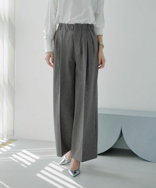 NEMIKA / ネミカ その他パンツ | センタープレスワイドパンツ【NEMIKA】 | 詳細21