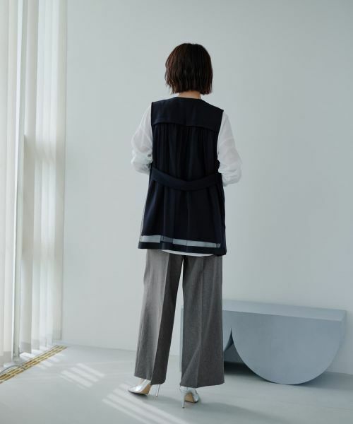 NEMIKA / ネミカ その他パンツ | センタープレスワイドパンツ【NEMIKA】 | 詳細25