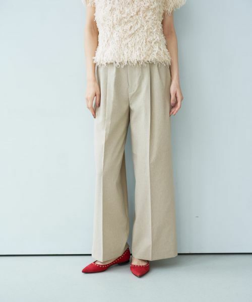 NEMIKA / ネミカ その他パンツ | センタープレスワイドパンツ【NEMIKA】 | 詳細29