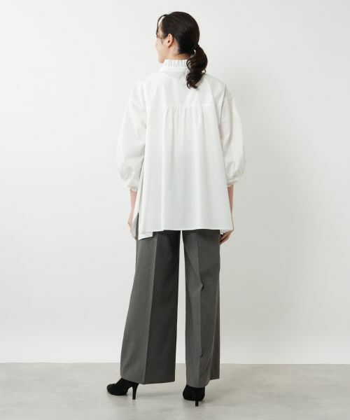 NEMIKA / ネミカ その他パンツ | センタープレスワイドパンツ【NEMIKA】 | 詳細9