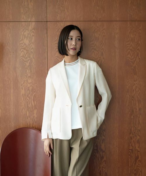NEMIKA / ネミカ テーラードジャケット | ライトブレザー【NEMIKA】 | 詳細20