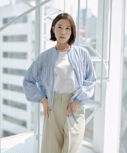 NEMIKA / ネミカ その他アウター | ギャザージップジャケット【NEMIKA】 | 詳細2