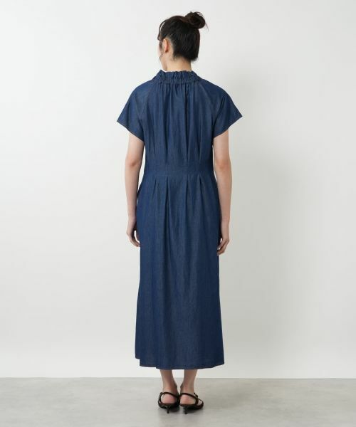 NEMIKA / ネミカ ドレス | フリルスタンドカラーワンピース【NEMIKA】 | 詳細6