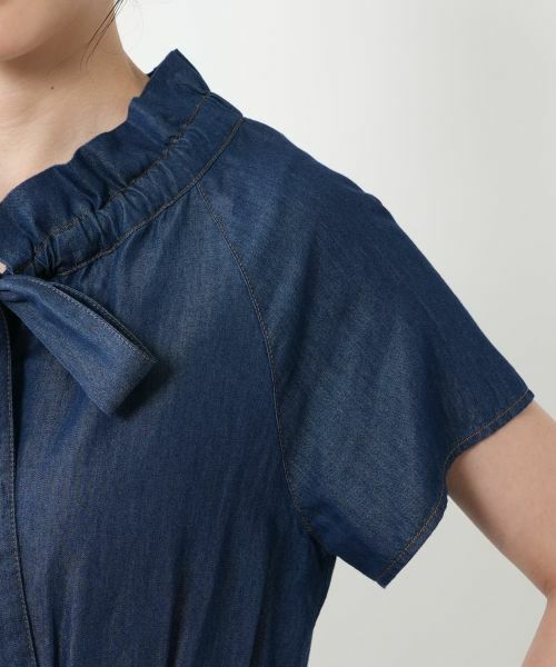 NEMIKA / ネミカ ドレス | フリルスタンドカラーワンピース【NEMIKA】 | 詳細9