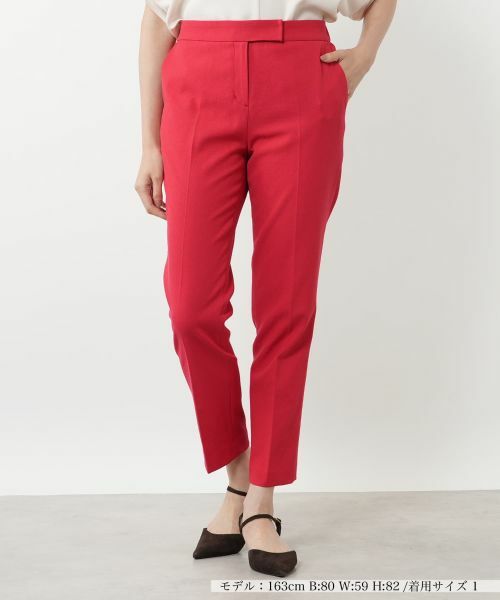NEMIKA/ネミカ センタープレスパンツ【NEMIKA】 レッド系 11(L) NEMIKA/ネミカ センタープレスパンツ【NEMIKA】 レッド系 11(L)