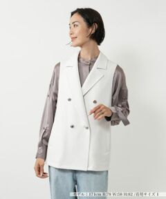 NEMIKA / ネミカ テーラードジャケット | ラペルドダブルベスト【NEMIKA】