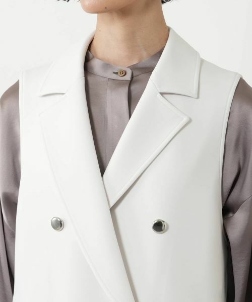 NEMIKA / ネミカ テーラードジャケット | ラペルドダブルベスト【NEMIKA】 | 詳細13