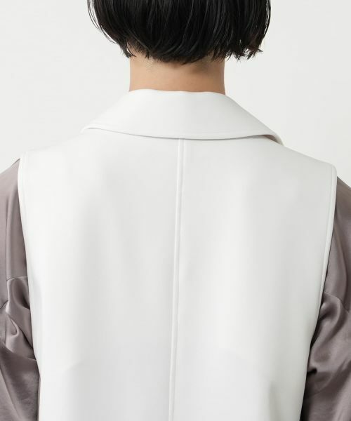 NEMIKA / ネミカ テーラードジャケット | ラペルドダブルベスト【NEMIKA】 | 詳細14