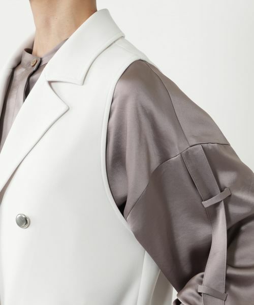 NEMIKA / ネミカ テーラードジャケット | ラペルドダブルベスト【NEMIKA】 | 詳細16