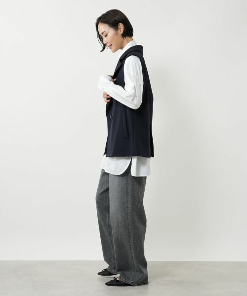 NEMIKA / ネミカ テーラードジャケット | ラペルドダブルベスト【NEMIKA】 | 詳細2