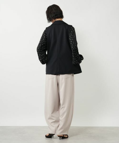 NEMIKA / ネミカ テーラードジャケット | ラペルドダブルベスト【NEMIKA】 | 詳細6