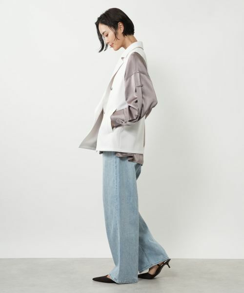 NEMIKA / ネミカ テーラードジャケット | ラペルドダブルベスト【NEMIKA】 | 詳細8