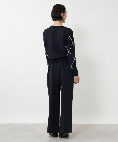 NEMIKA / ネミカ その他パンツ | ストレッチワイドパンツ【NEMIKA】 | 詳細3