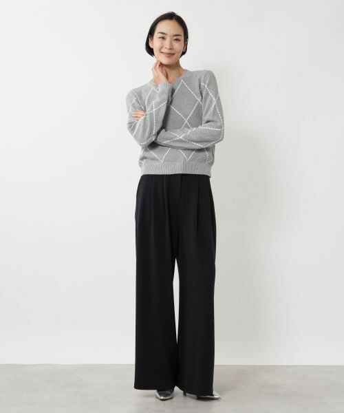 NEMIKA / ネミカ その他パンツ | ストレッチワイドパンツ【NEMIKA】 | 詳細7