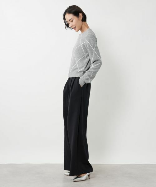 NEMIKA / ネミカ その他パンツ | ストレッチワイドパンツ【NEMIKA】 | 詳細8