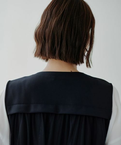 NEMIKA / ネミカ テーラードジャケット | セミロングベスト【NEMIKA】 | 詳細10