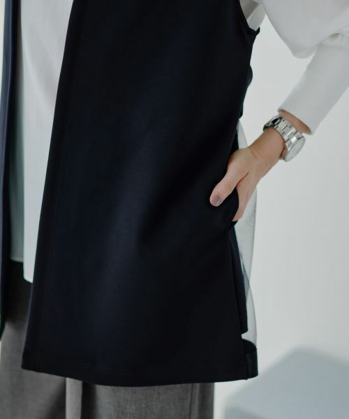 NEMIKA / ネミカ テーラードジャケット | セミロングベスト【NEMIKA】 | 詳細12