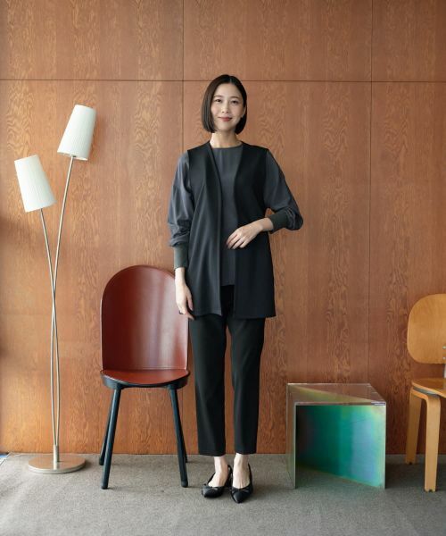 NEMIKA / ネミカ テーラードジャケット | セミロングベスト【NEMIKA】 | 詳細19