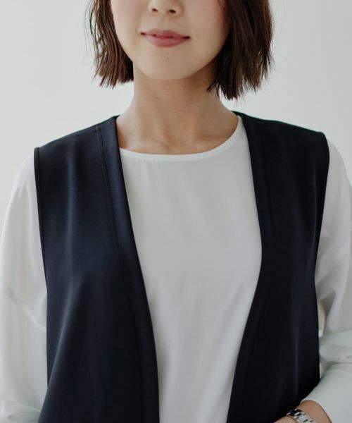NEMIKA / ネミカ テーラードジャケット | セミロングベスト【NEMIKA】 | 詳細9