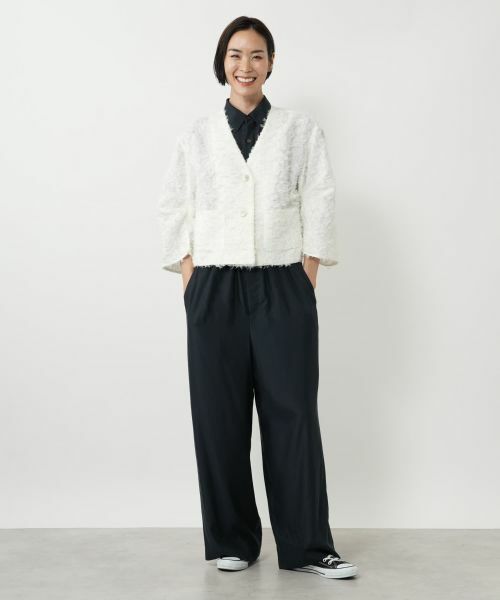 NEMIKA / ネミカ テーラードジャケット | フェザーライクジャケット【NEMIKA】 | 詳細1