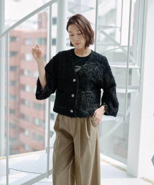 NEMIKA / ネミカ テーラードジャケット | フェザーライクジャケット【NEMIKA】 | 詳細13