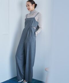 NEMIKA / ネミカ その他パンツ | ストライプオールインワン【NEMIKA】