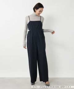 NEMIKA / ネミカ その他パンツ | ストライプオールインワン【NEMIKA】