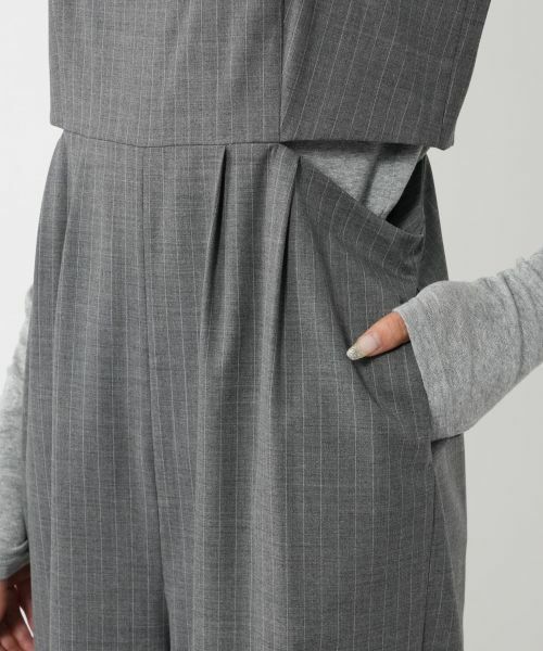 NEMIKA / ネミカ その他パンツ | ストライプオールインワン【NEMIKA】 | 詳細19