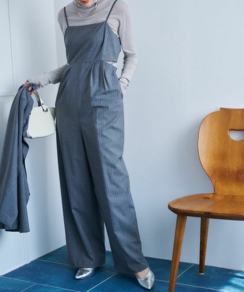 NEMIKA / ネミカ その他パンツ | ストライプオールインワン【NEMIKA】 | 詳細26